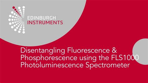 Webinar Disentangling Fluorescence And Phosphorescence Using Fls1000 Photoluminescence