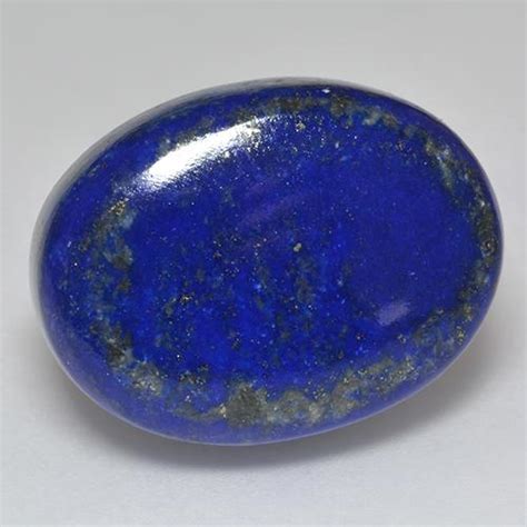 28 Carat Electric Blue Lapis Lazuli Gem From Afghanistan