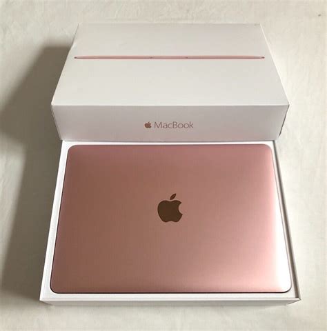 Macbook 12inch Rose Gold 8gb 256g Ssd Retina Display In Box Applecare