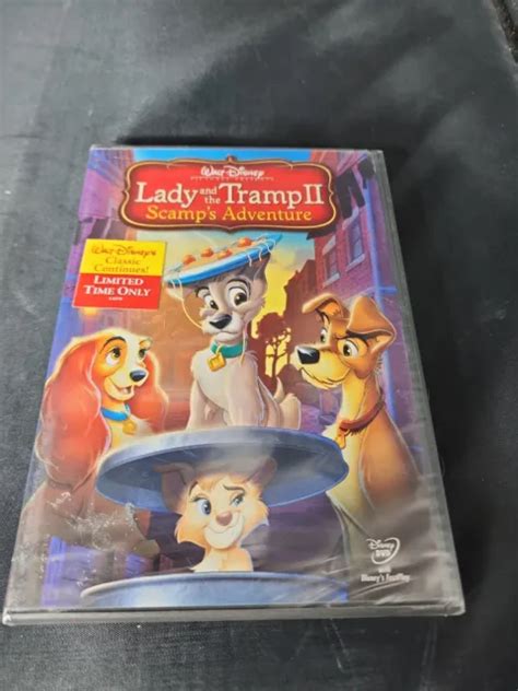 Lady And The Tramp Ii Scamps Adventure Dvd 2006 With Slipcover New
