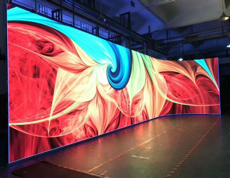 P3 Indoor Advertising Stage Led Screen Wall Full Color 3000cdsqm