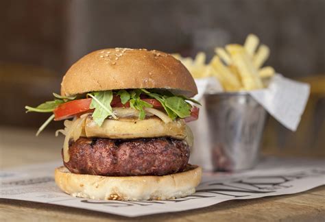 Hamburguesa Reina En La Comida Americana Steakburger