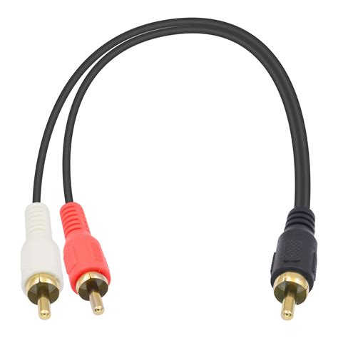 Buy Poyiccot Rca Splitter Male To Male Cable Rca Y Splitter 1 Rca Male