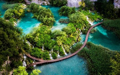 The Green Mediterranean Plitvice Lakes And Krka National Park Croatia