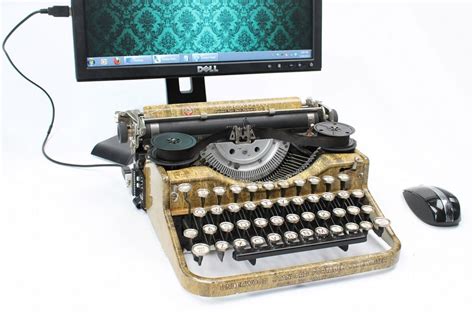 Real Typewriters Become Retro Usb Keyboards Bit Rebels