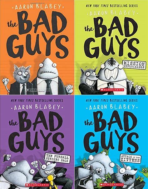 Review The Bad Guys 1 4 By Aaron Blabey Fanfiaddict