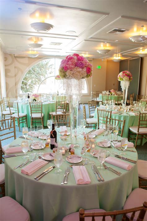 Baby shower places and private rooms in nyc. Jessica & Jeremy wedding venue decor (With images) | Pink ...