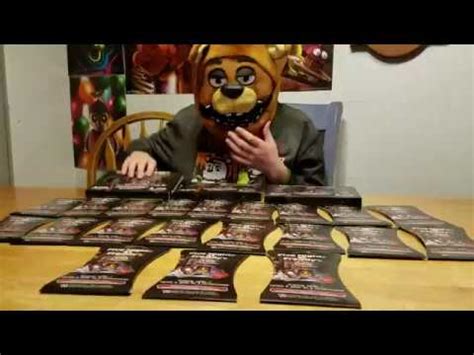 Fnaf trading cards opening 6 packs. Epic FNAF Trading Cards 32 pack Opening Exclusive Tokens Five Nights At Freddys - YouTube