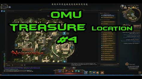 Neverwinter Treasure Map Location Lost City Of Omu Mod