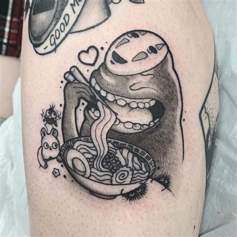 No Face Eating Tattoo Jamiel Wanner