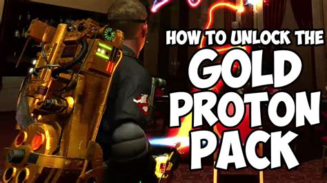 Unlocking The Gold Proton Pack And Dark Grey Flight Suit Ghostbusters