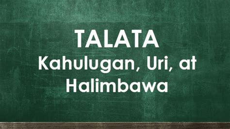 Halimbawa Ng Talata Tungkol Sa Pamilya