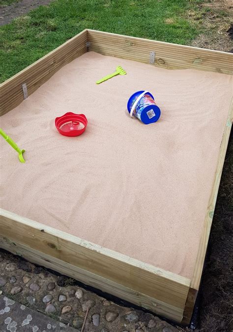 Uk Diy Sandpit Building A Garden Sandbox Uk