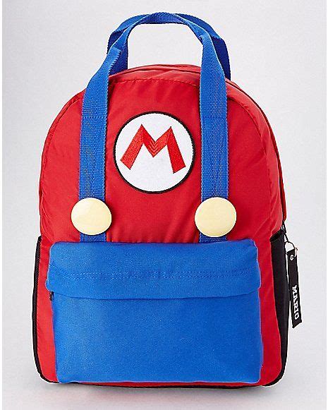 Mario Backpack Nintendo Spencers Backpacks Bags Nintendo