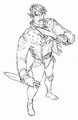 Orc Half Rogue Character Fantasy Deviantart Kor Female Deviant Sketch Characters Inspiration Man sketch template