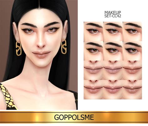 The Sims Resource Dusk Makeup Set