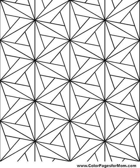 Printable Geometric Coloring Pages Pdf