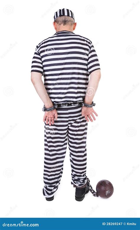 Prisonnier menotté image stock Image du costume personne 28269247