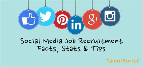 Social Media Job Recruitment Facts Stats And Tips Talentsorter