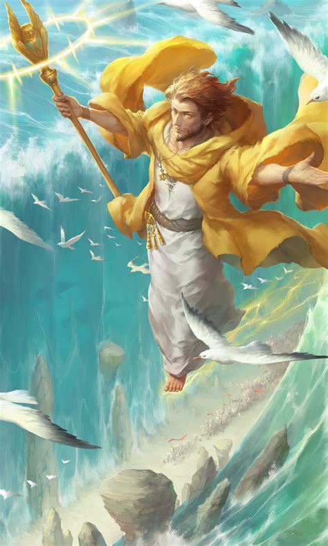 Artstation Moses F Y Anime Character Design Mythical Creatures