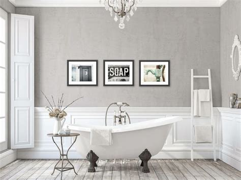 1001 Ideas De Cuadros Para Baños Modernos Con Estilo Bathroom Decor