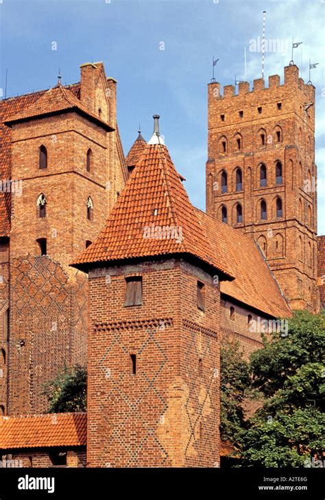 Malbork Marienburg Castle Poland Stock Photo Alamy