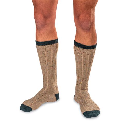 Khaki Dress Socks For Men Made In Usa By Boardroom Socks