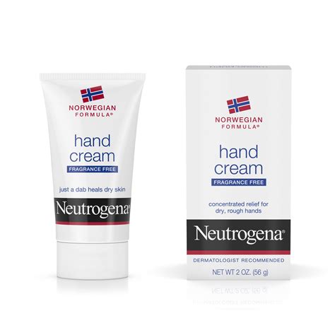2 Pack Neutrogena Norwegian Formula Dry Hand Cream Fragrance Free 2