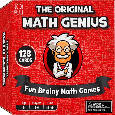 Buy Joifuli The Original Math Genius Card Game Stem Educational Math Game Addition Subtraction