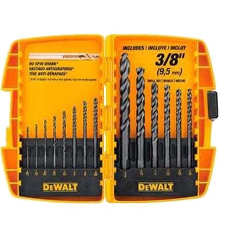 Dewalt Black Oxide Drill Bit Set 14 Piece