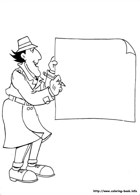 Download Inspector Gadget coloring picture | Images girl | Pinterest | Coloring, Inspector gadget and Note