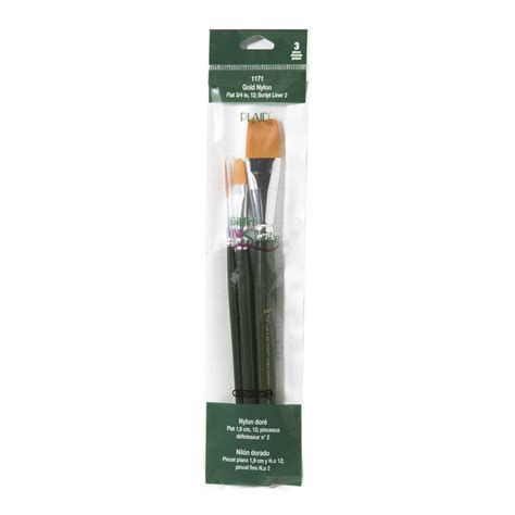 Shop Plaid Folkart ® One Stroke™ Brushes Brush Sets Basic 1171