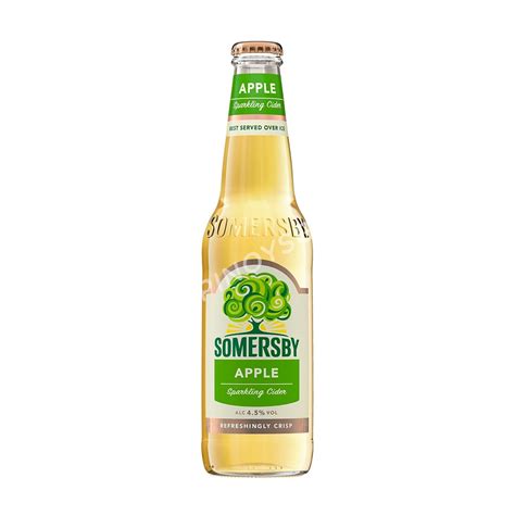 Somersby to coś więcej niż orzeźwiający smak. Somersby Apple Sparkling Cider 330ml