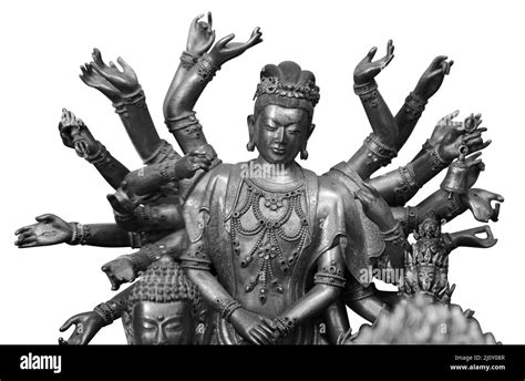 Multi Armed Buddha Black And White Stock Photos And Images Alamy