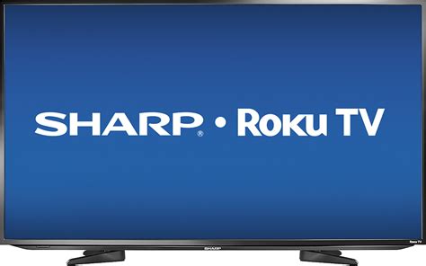 Best Buy Sharp 50 Class 497 Diag Led 1080p Smart Hdtv Roku Tv Lc