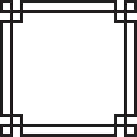 Decorative clipart rectangle, Decorative rectangle Transparent FREE for png image