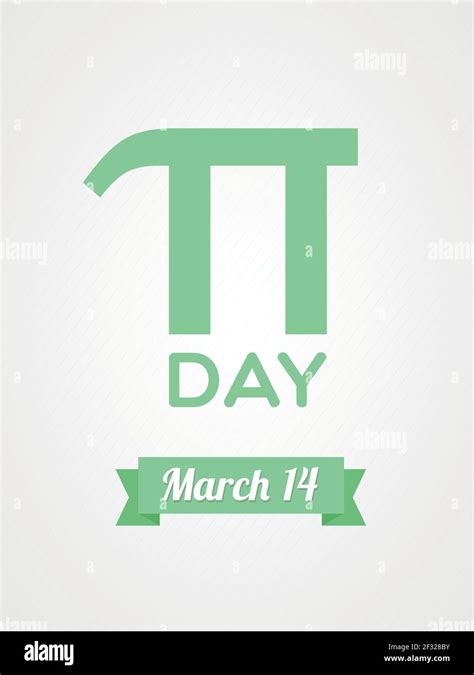 Pi Day March 14 Vector Illustration Flat Design Stock Vector Image And Art Alamy