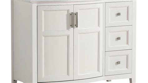 Alya bath wilmington collection 48 inch bathroom vanity provides a contemporary design that is perfect for any bathroom remodel. 48 Inch Bathroom Vanity Offset Sink | voicesofimani.com ...