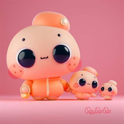 3d Characters♥️ Toys Design ♥️ On Instagram 🔶🧡🍊 Or ️ ️ ️ 🌸🌺🐷 Holding