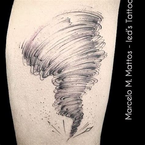 Pin By Notso On Tattoo Tornado Tattoo Music Tattoo Designs Thigh