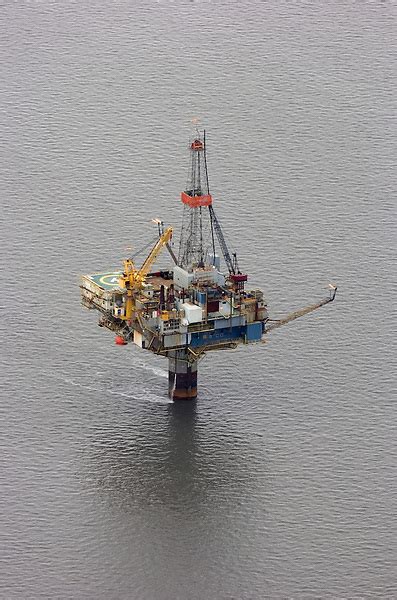Has shut down two oil platforms in alaska's cook inlet in response to a natural gas leak discovered last week… Monopod oil platform in Cook Inlet | Photos by M. Scott Moon
