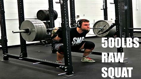 Achievement Unlocked 500lbs Raw Squat Youtube