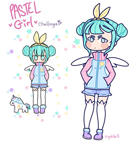 Pastel Girl Challenge By Teahouse3 On Deviantart