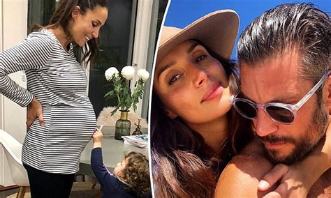 The Bachelor S Sam Wood Gushes Over Heavily Pregnant Wife Snezana Markoski On Her Due Date