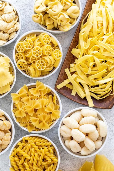 15 Types Of Pasta Shapes To Know And Love Sutta Chai Bar Vlr Eng Br