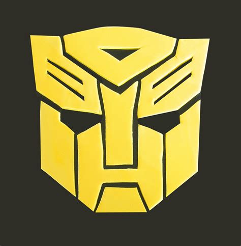 Transformers Bumblebee Mask Template