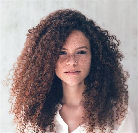 Biracial With Freckles Short Wedding Hair Curly Hair Women Hair Styles