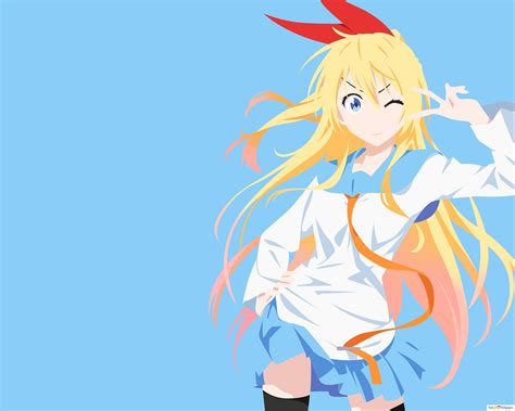 Nisekoi Chitoge Kirisaki Vector K Wallpaper Download