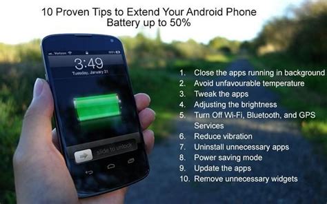 10 Proven Tips To Extend Your Android Phone Battery Up To 50