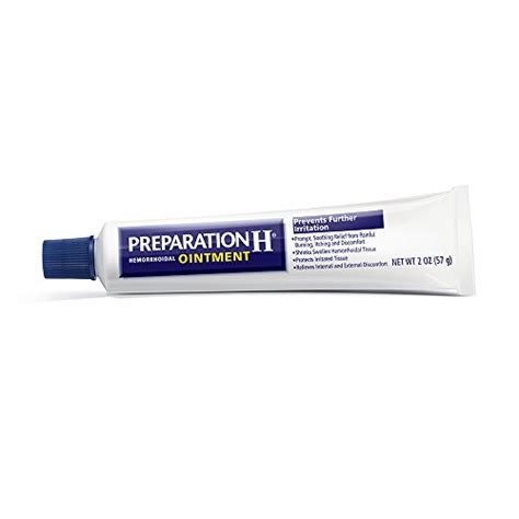 Preparation H Hemorrhoidal Ointment For Prompt Relief Tube 20 Ounce